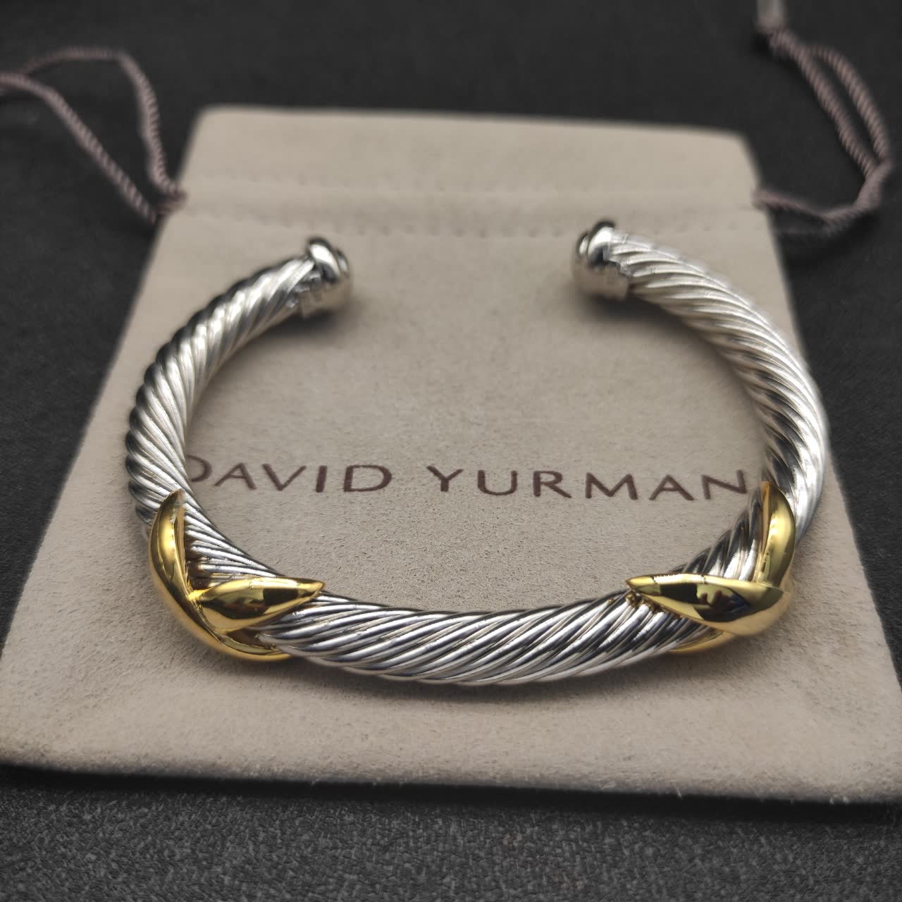 David Yurman Cable Collectibles Cuff Bracelet